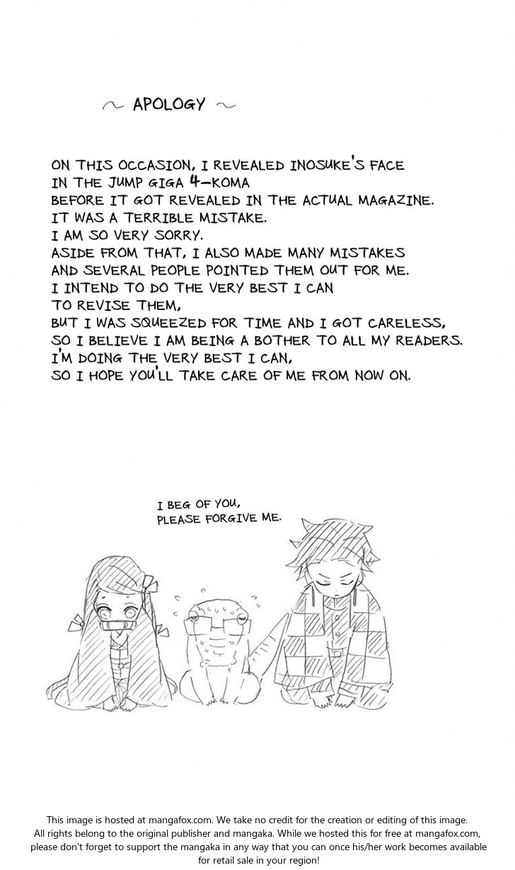 Kimetsu No Yaiba Demon Slayer, Chapter 34.5 r011 - Kimetsu No Yaiba Demon Slayer, Chapter 34.5