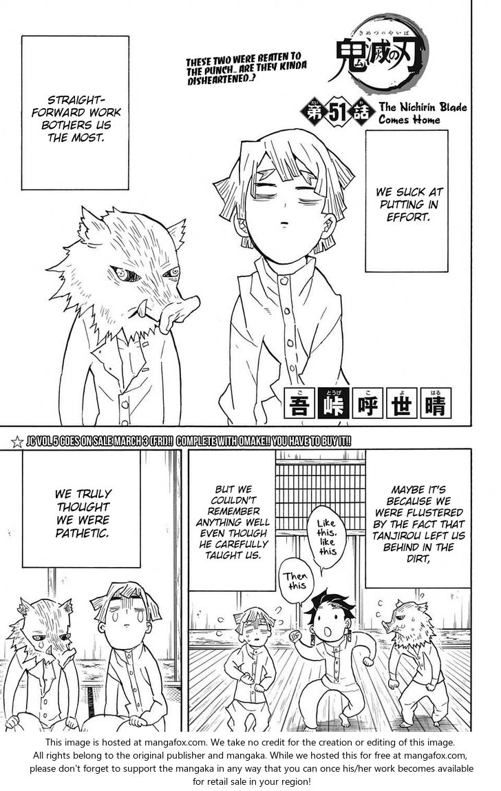 Kimetsu No Yaiba Demon Slayer, Chapter 51 b001 - Kimetsu No Yaiba Demon Slayer, Chapter 51