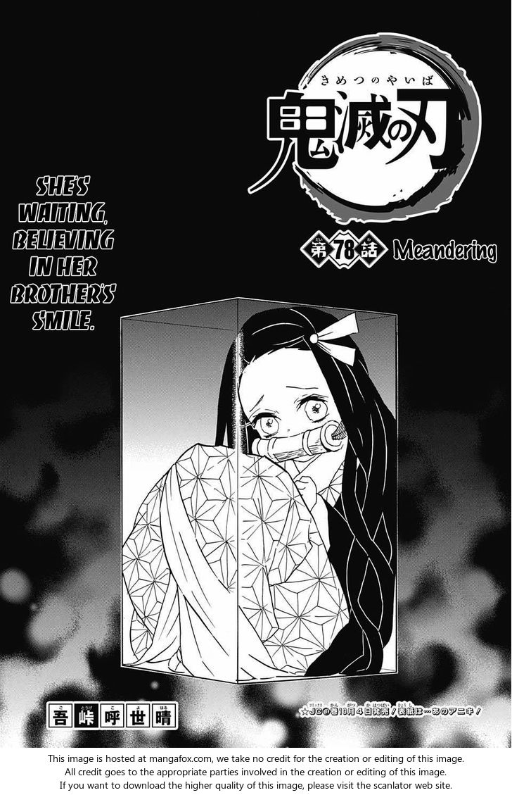 Kimetsu No Yaiba Demon Slayer, Chapter 78 r078 001 - Kimetsu No Yaiba Demon Slayer, Chapter 78
